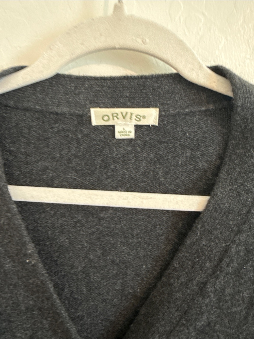Orvis 100% Cashmere Cardigan Sweater - Picture 4 of 6